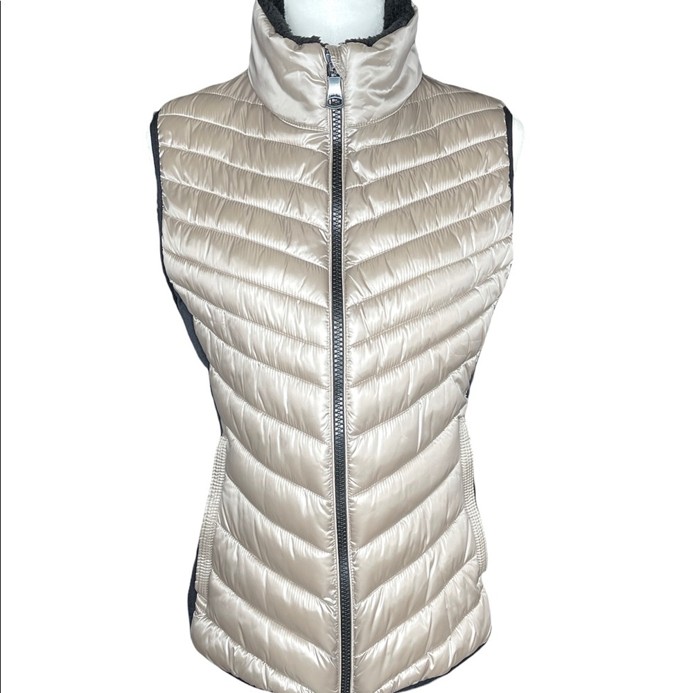 Calvin Klein Champagne Sleeveless Jacket - NWOT